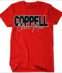 COPPELL CHEER COWBOYS MOM T-SHIRT