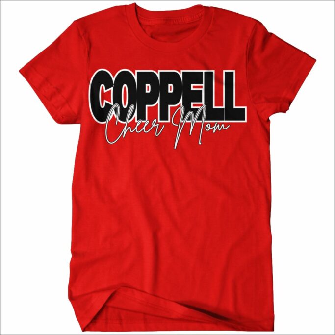 COPPELL CHEER COWBOYS MOM T-SHIRT