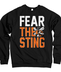ROCKWALL CHEER BLACK SWEATSHIRT**OPTIONAL**