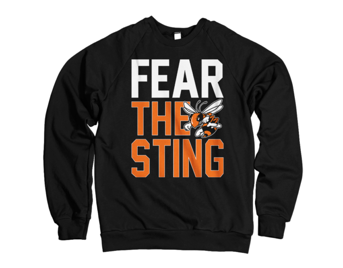 ROCKWALL CHEER BLACK SWEATSHIRT**OPTIONAL**