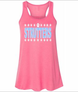 PAETOW STRUTTERS PINK FLOWY TANK**REQUIRED**