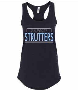 PAETOW STRUTTERS BLACK RACER BACK TANK**REQUIRED**