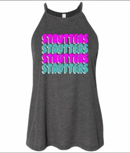 PAETOW STRUTTERS DARK HEATHER TANK**REQUIRED**