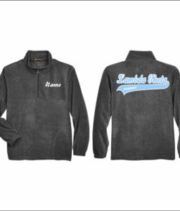 PAETOW STRUTTERS CHARCOAL FLEECE **REQUIRED FOR LAMBDA THETA ONLY**