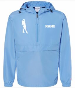 PAETOW STRUTTERS CAROLINA BLUE ¼ ZIP PULLOVER**OPTIONAL/PARENTS ONLY**