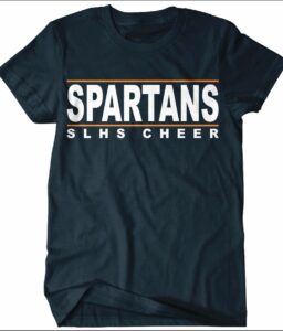 SEVEN LAKES CHEER NAVY PARENT T-SHIRT **OPTIONAL**