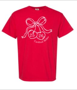 JPII CARDINAL BELLES RED TEAM COMFORT COLOR T-SHIRT **REQUIRED**