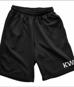 THE COLONY FOOTBALL SHORTS BLACK **1 PAIR REQUIRED**