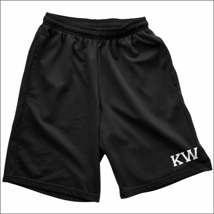 THE COLONY FOOTBALL SHORTS BLACK **1 PAIR REQUIRED**