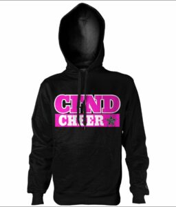 COPPELL CHEER BLACK HOODIE