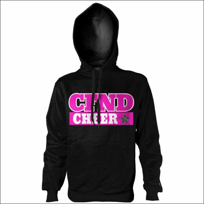 COPPELL CHEER BLACK HOODIE