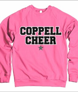 COPPELL CHEER PINK LEMONADE SWEATSHIRT