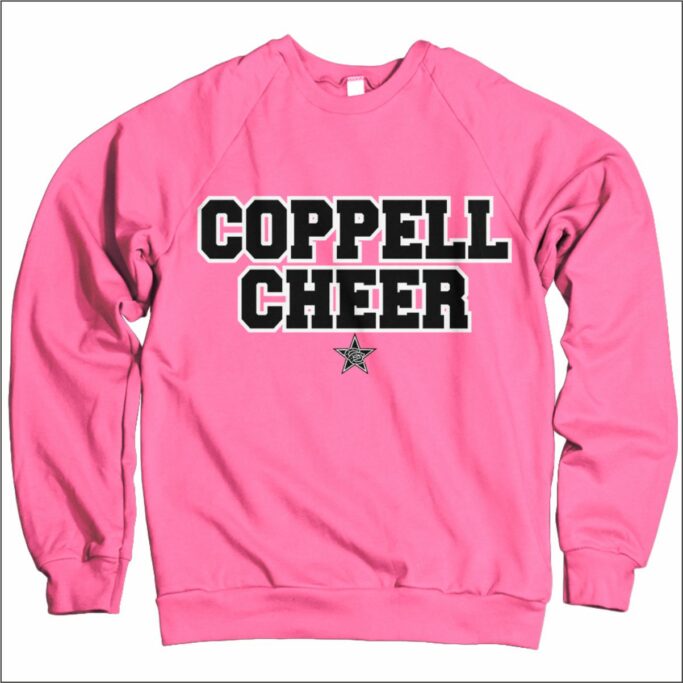 COPPELL CHEER PINK LEMONADE SWEATSHIRT