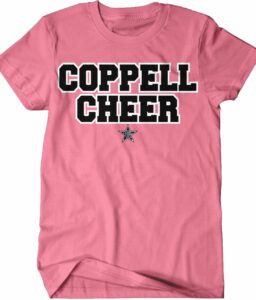 COPPELL CHEER CRUNCHBERRY COMFORT COLOR T-SHIRT