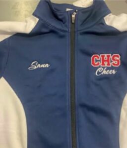 CENTENNIAL CHEER JACKET **REQUIRED IF NEEDED**