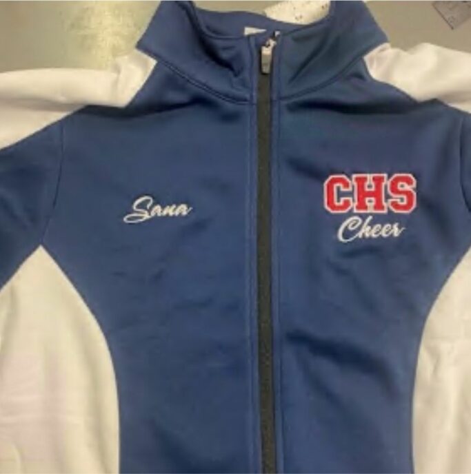CENTENNIAL CHEER JACKET **REQUIRED IF NEEDED**