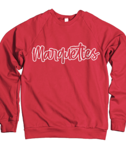 MARCUS MARQUETTE RED MARCUS MARQUETTES GILDAN SWEATSHIRT