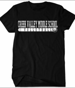 CREEK VALLEY MIDDLE SCHOOL VOLLEYBALL DRI-FIT T-SHIRT