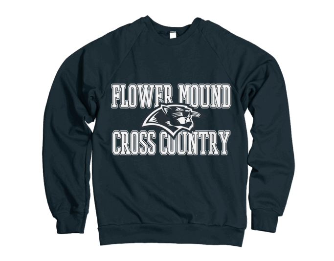 FLOWER MOUND CROSS COUNTRY CREW NECK SWEAT SHIRT